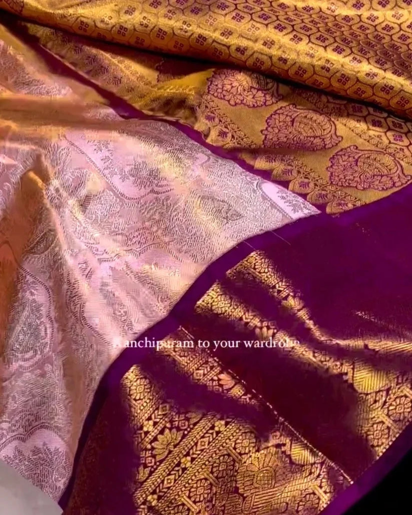 AISHWARYA ROYAL ZARI BORDER SAREE ✨