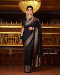 Lightweight Lichi Silk Organic Banarasi Wedding Saree