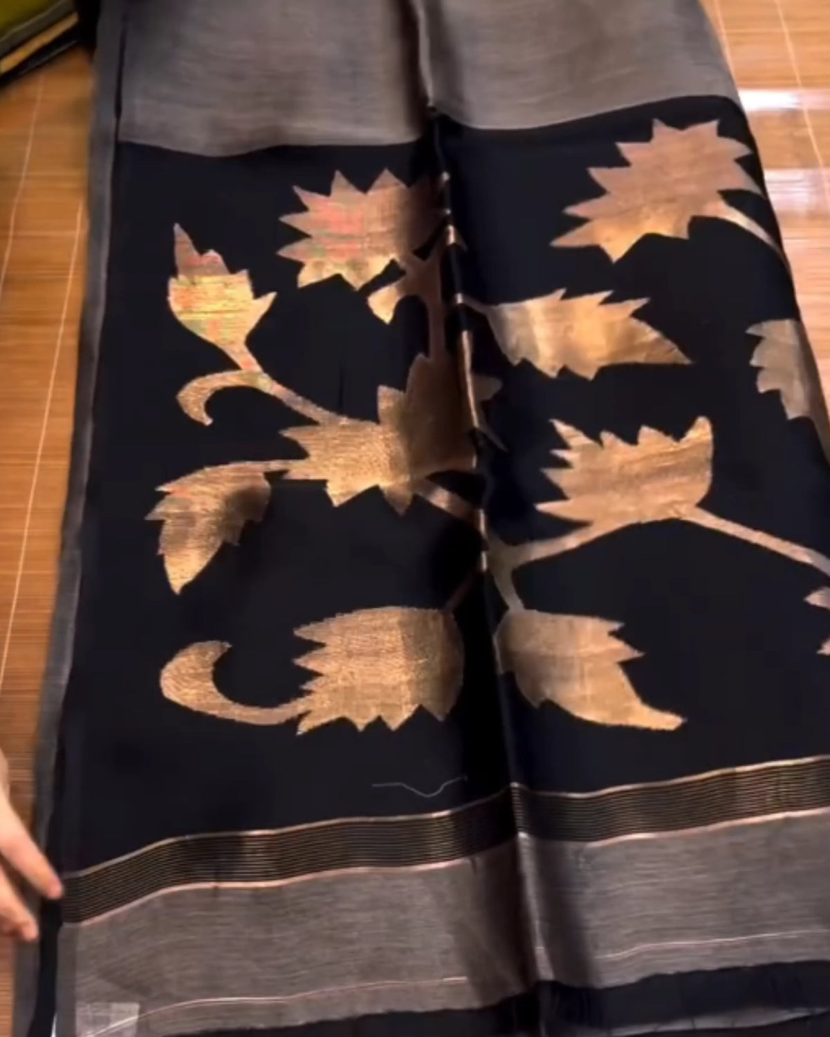 Needle Work Jamdani Saree